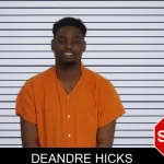 Deandre Hicks mugshot