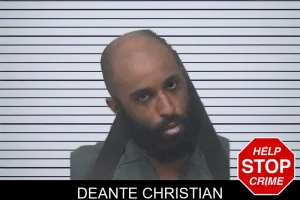 Deante Christian mugshot