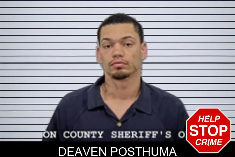 Deaven Posthuma mugshot