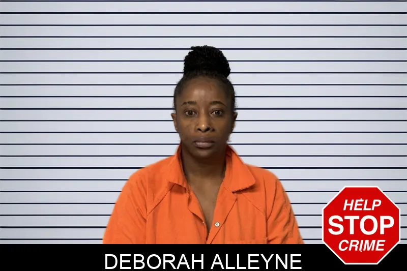 Deborah Alleyne mugshot