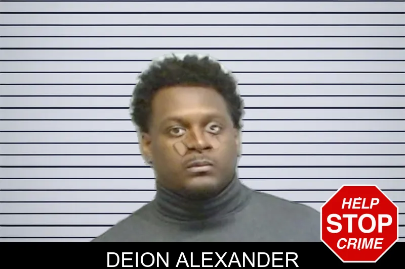 Deion Alexander mugshot