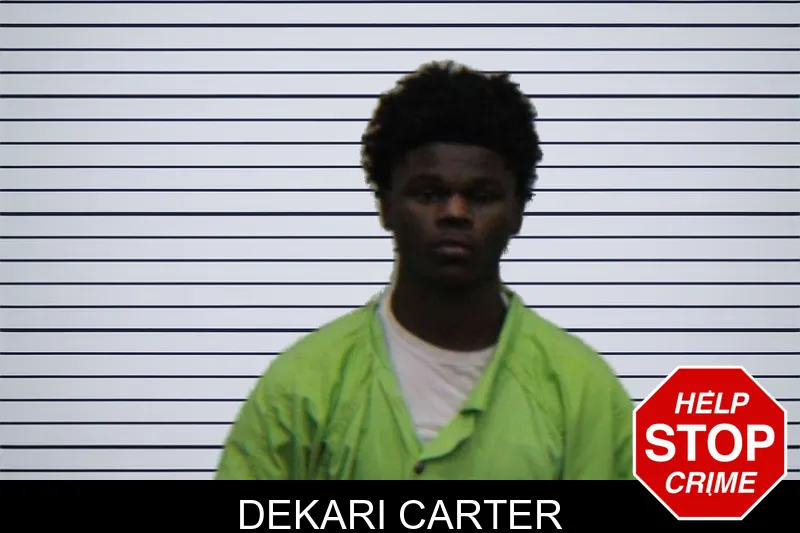 Dekari Carter mugshot