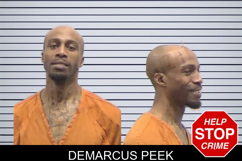 Demarcus Peek mugshot