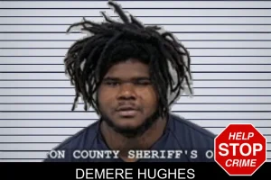 Demere Hughes mugshot