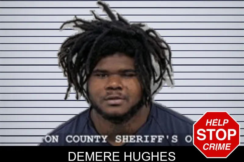 Demere Hughes mugshot