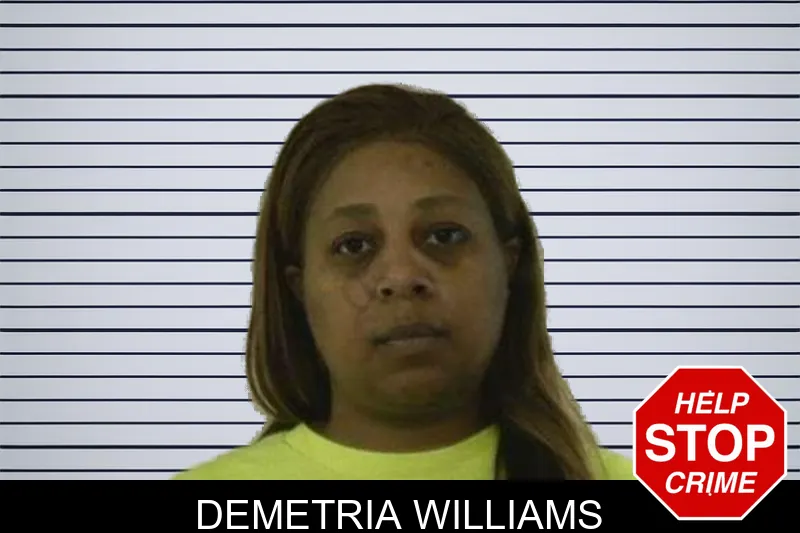 Demetria Williams mugshot