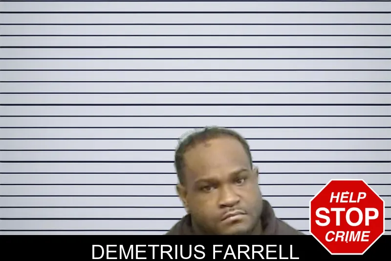 Demetrius Farrell mugshot