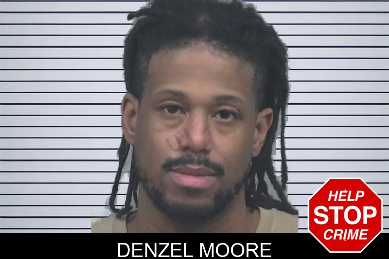 Denzel Moore mugshot