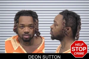 Deon Sutton mugshot