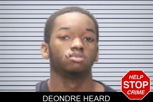Deondre Heard mugshot