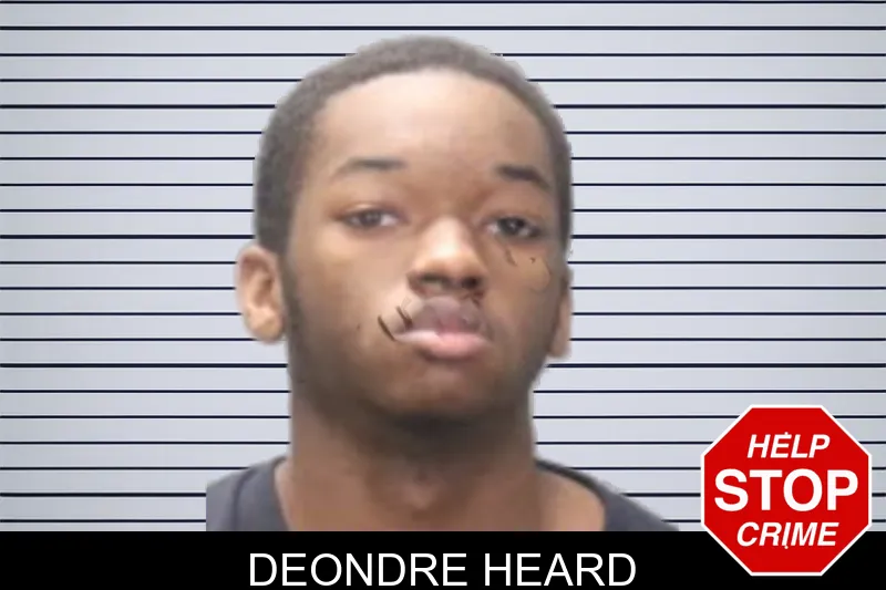 Deondre Heard mugshot