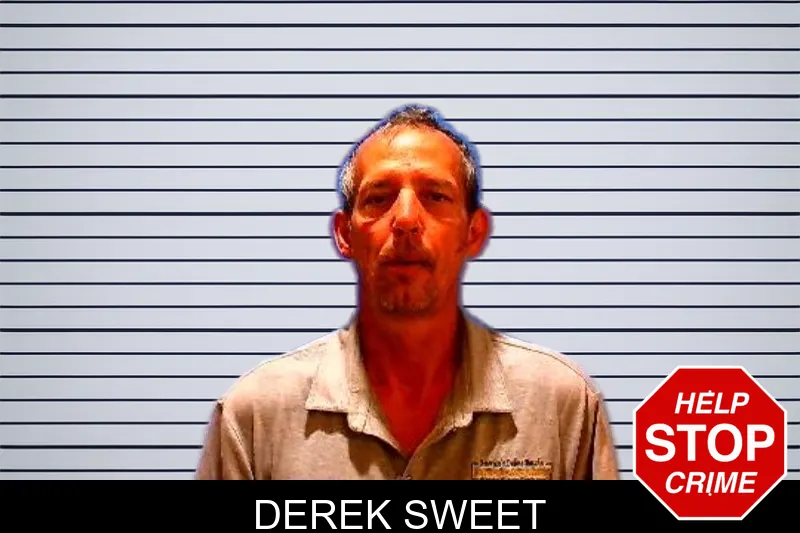 Derek Sweet mugshot
