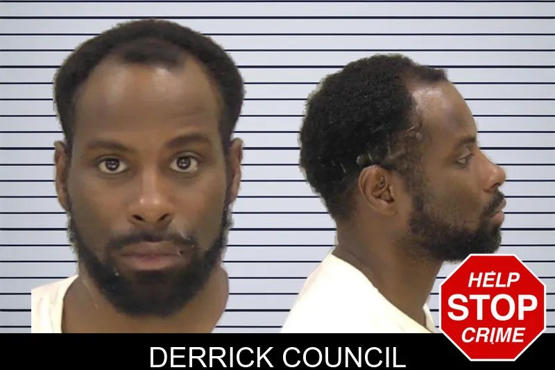Derrick Council mugshot