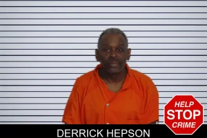 Derrick Hepson mugshot