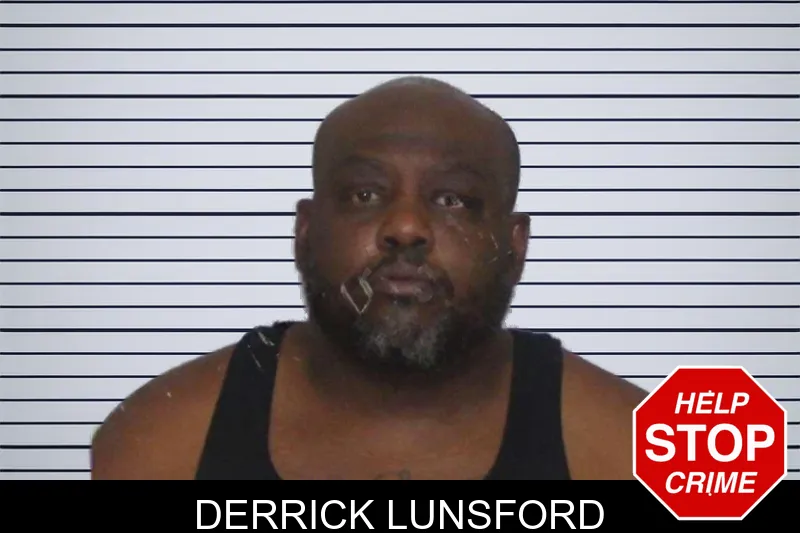 Derrick Lunsford mugshot