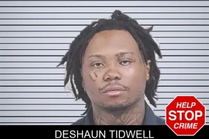 Deshaun Tidwell mugshot