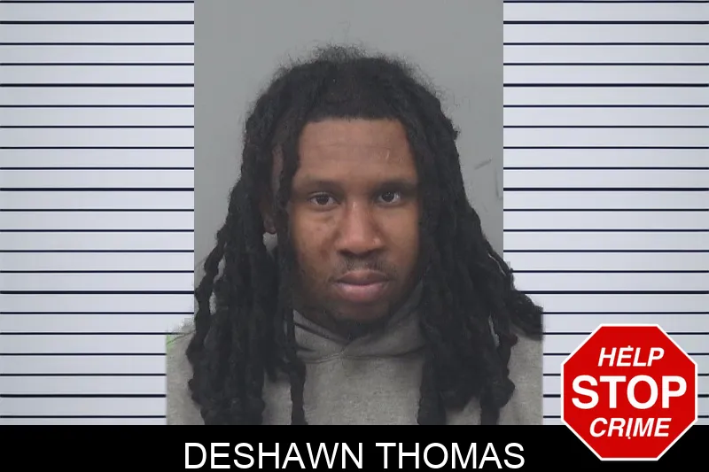 Deshawn Thomas mugshot