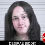 Desirae Biddix mugshot