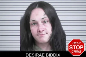 Desirae Biddix mugshot