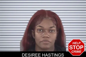 Desiree Hastings mugshot