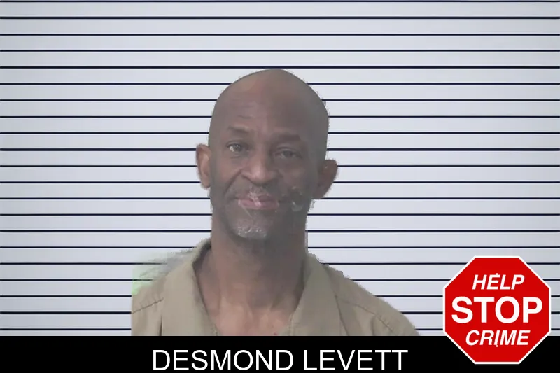 Desmond Levett mugshot