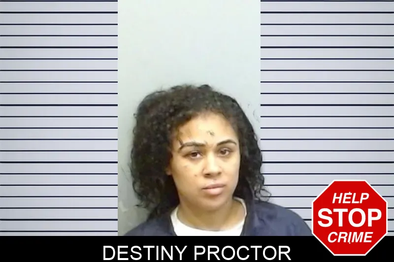 Destiny Proctor mugshot
