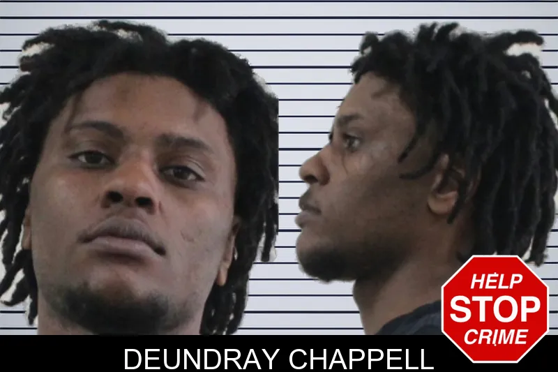 Deundray Chappell mugshot