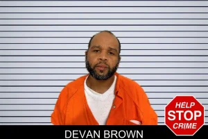 Devan Brown mugshot