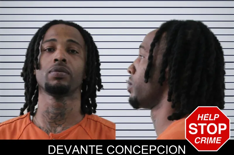 Devante Concepcion mugshot – Houston County , Georgia Devante Concepcion mugshot