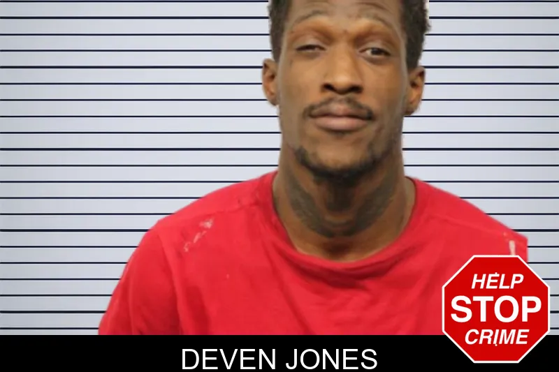 Deven Jones mugshot