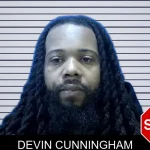 Devin Cunningham mugshot