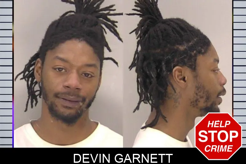 Devin Garnett mugshot