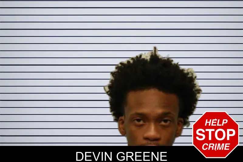 Devin Greene mugshot