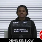 Devin Kinslow mugshot – Putnam County , Georgia Devin Kinslow mugshot