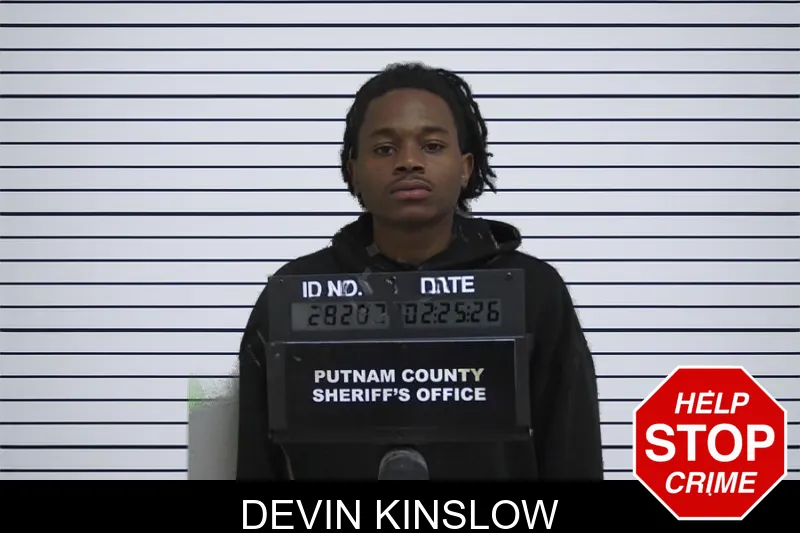 Devin Kinslow mugshot – Putnam County , Georgia Devin Kinslow mugshot