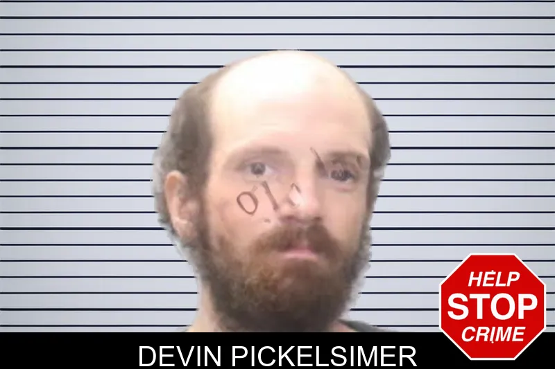 Devin Pickelsimer mugshot