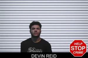 Devin Reid mugshot