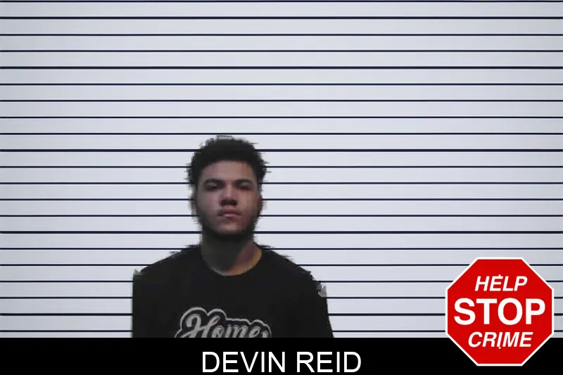 Devin Reid mugshot