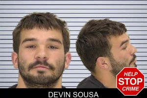 Devin Sousa mugshot