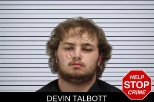 Devin Talbott mugshot