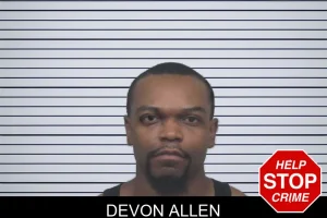 Devon Allen mugshot
