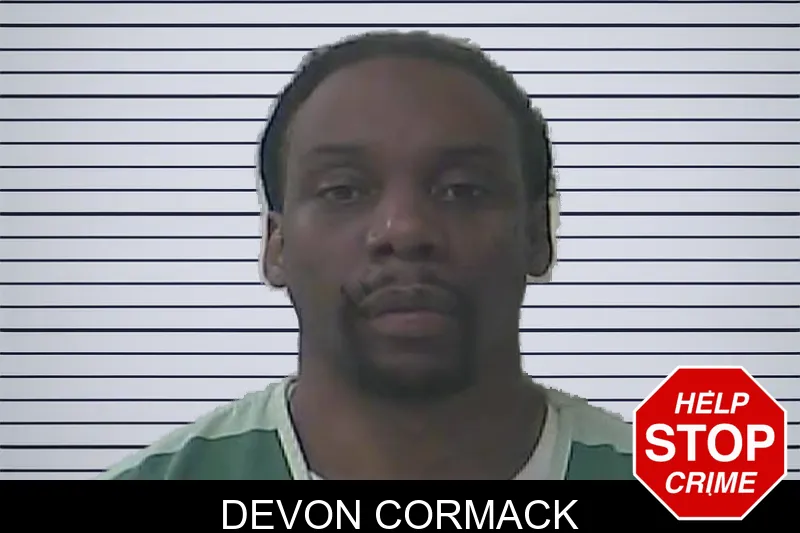 Devon Cormack mugshot