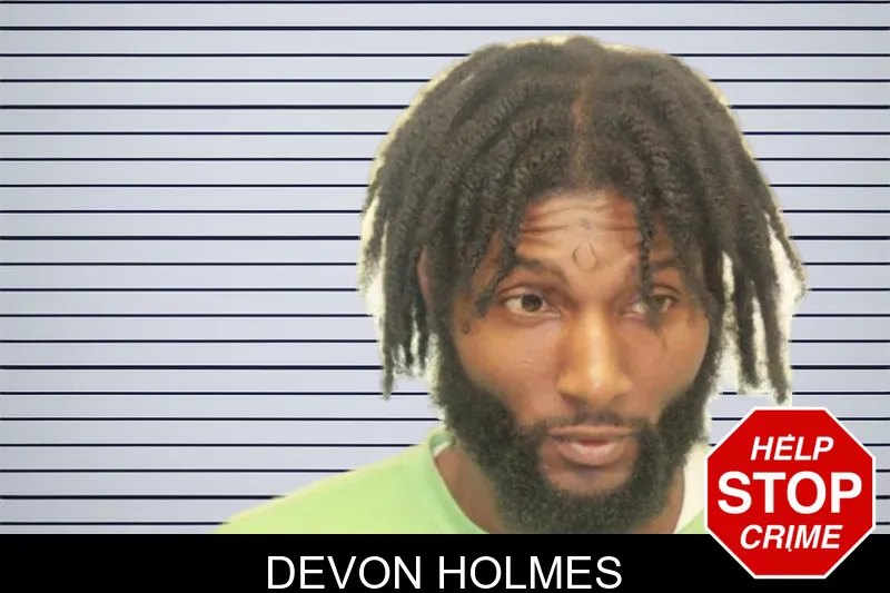 Devon Holmes mugshot