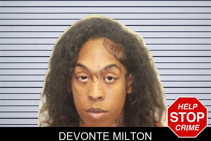 Devonte Milton mugshot