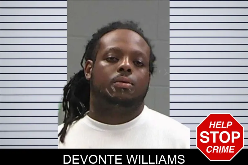 Devonte Williams mugshot