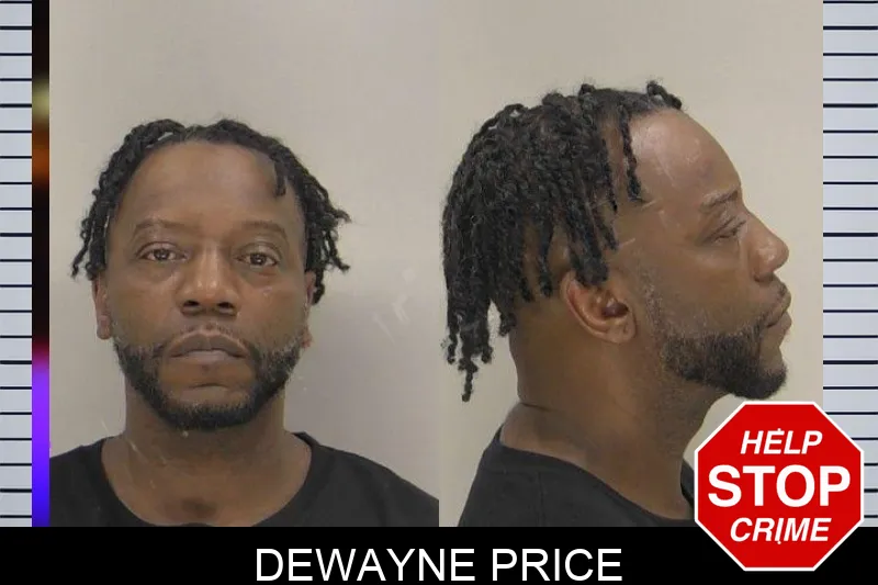 Dewayne Price mugshot