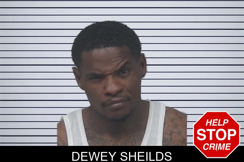 Dewey Sheilds mugshot