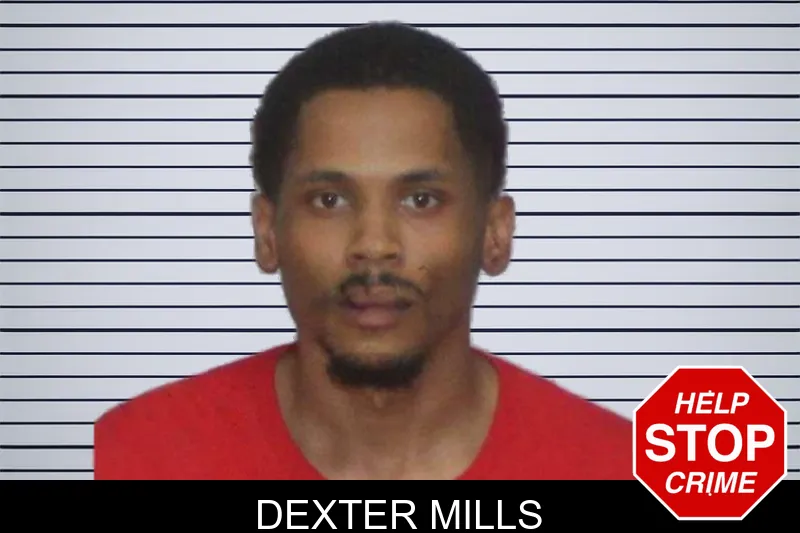 Dexter Mills mugshot