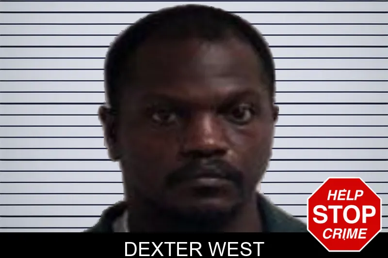Dexter West mugshot