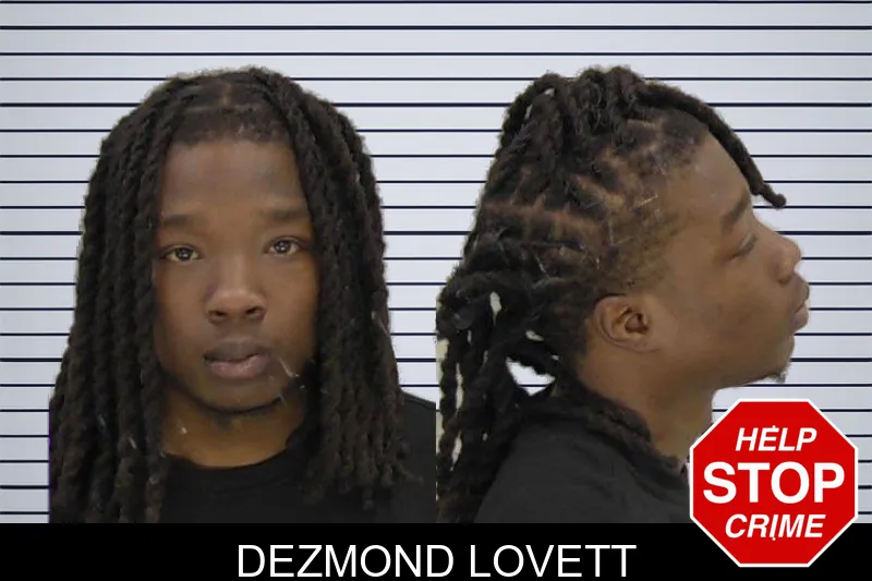 Dezmond Lovett mugshot